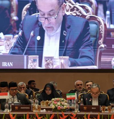سخنرانی وزیر امور خارجه در نشست وزرای امور خارجه بریکس تحت عنوان «بسترسازی برای تاب‌آوری، نوآوری، همکاری و پایداری